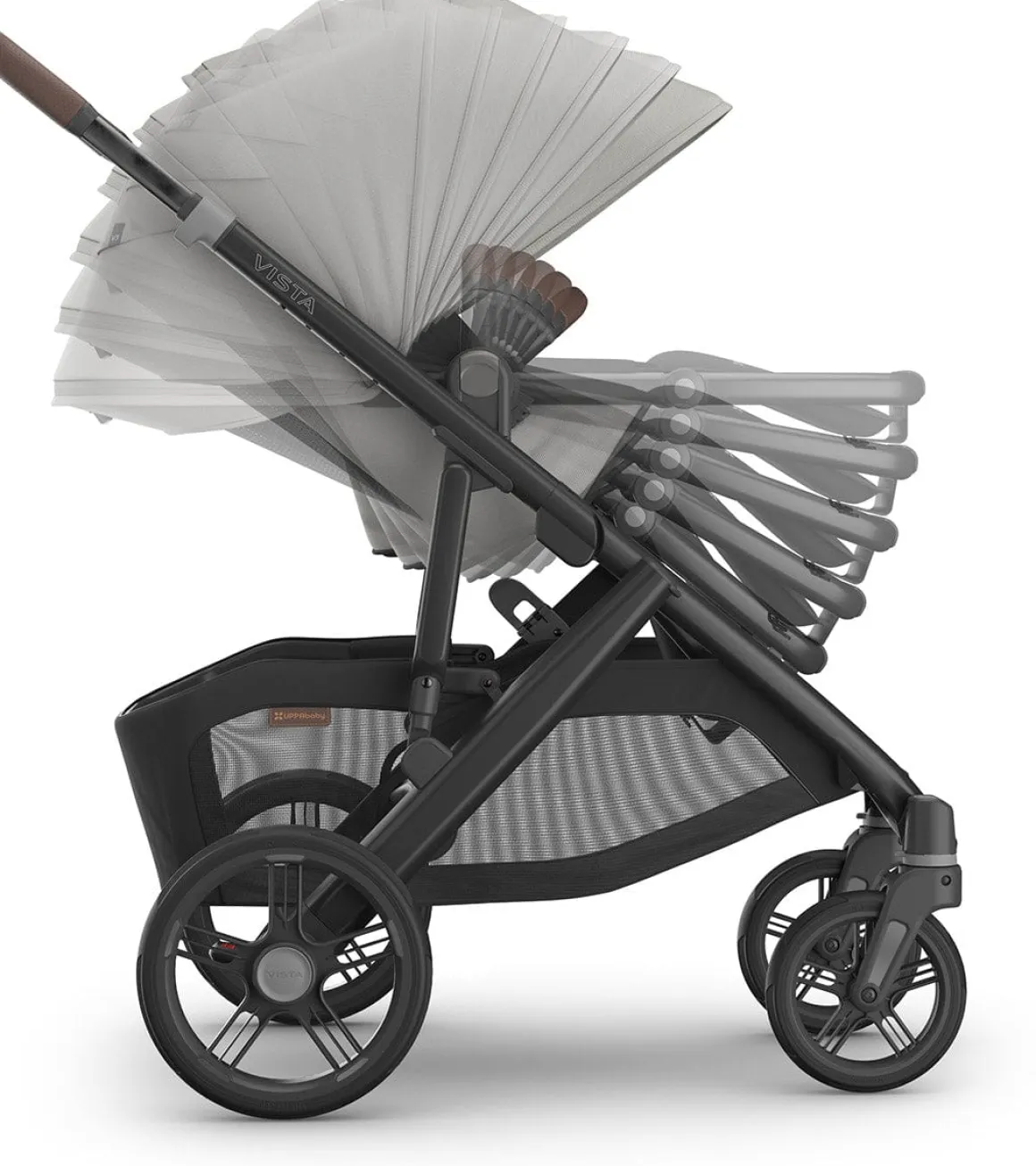 UPPAbaby Vista V3 Stroller + Bassinet V3 Bundle - Savannah