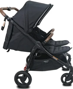 Valco Trend Duo Twin Side by Side Double Stroller Black