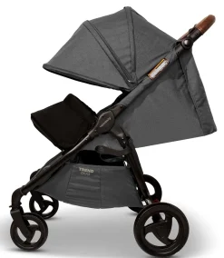 Valco Trend Duo Twin Side by Side Double Stroller Charcoal