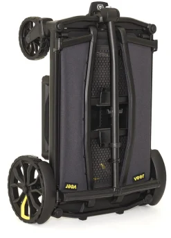 Veer All-Terrain Cruiser XL (4 Seater) Stroller Wagon + Canopy + Basket Bundle - Grey
