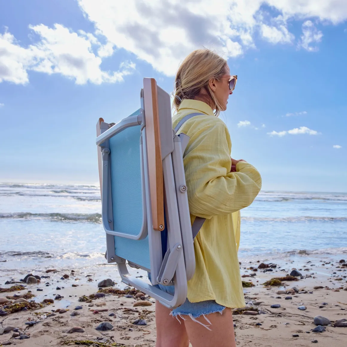 Veer Beach Chair - Blue Beryl