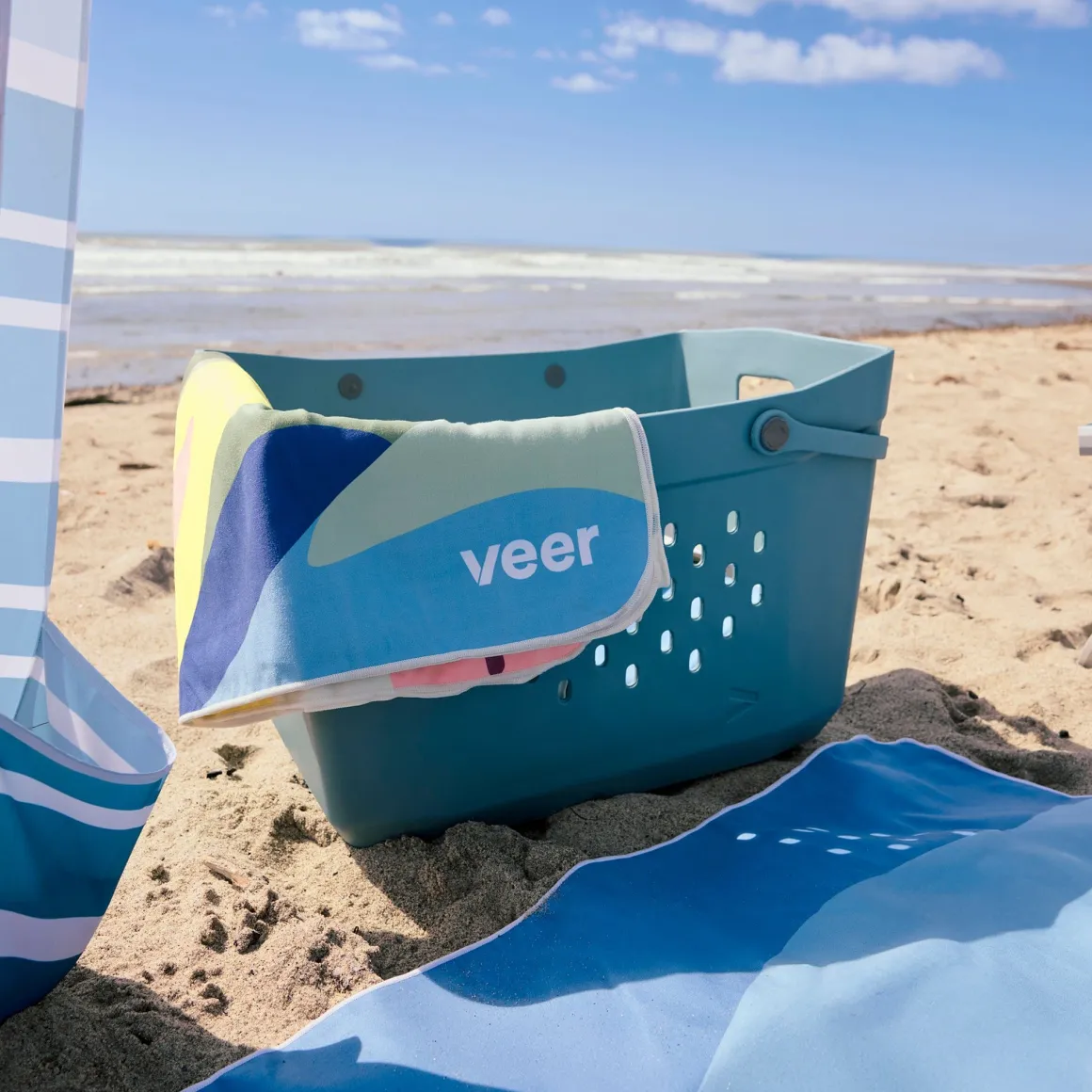 Veer Beach Tote - Brown Mica