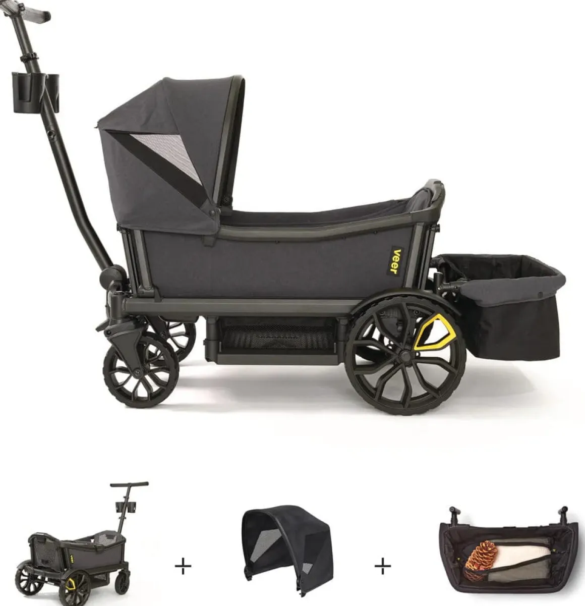 Veer Cruiser Essentials Bundle - Grey