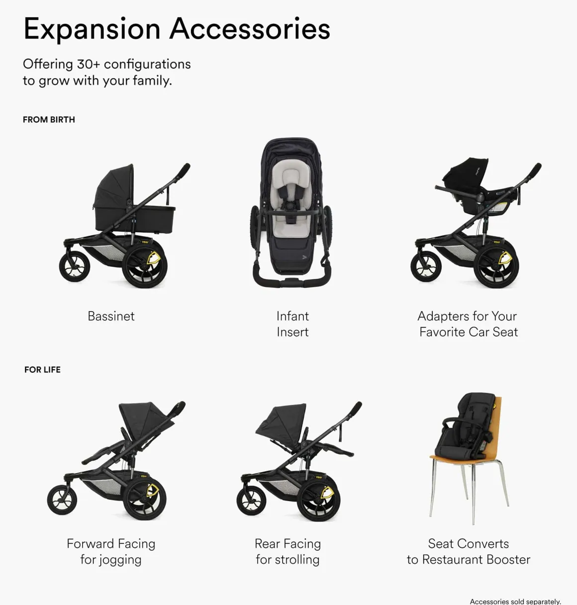 Veer Switch&Jog Luxe Stroller Bundle with Neoprene Kit - Natural