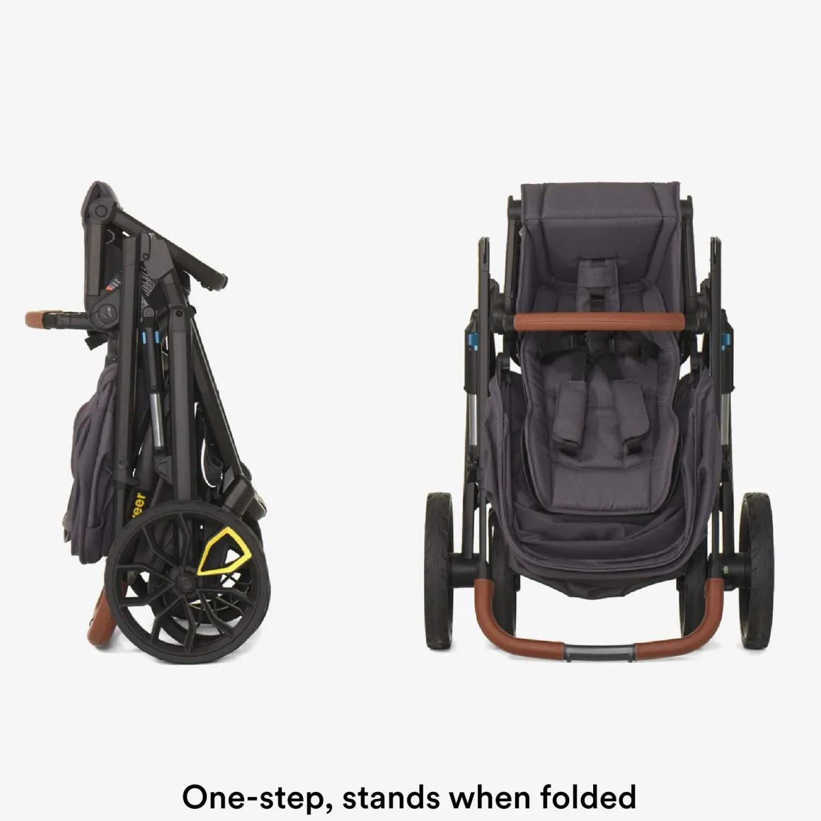 Veer Switch&Roll Luxe Single-to-Double Stroller Bundle with Leather Kit - Green Jasper