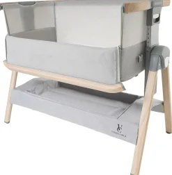 Venice Child California Dreaming Bedside Bassinet - Gray Wood