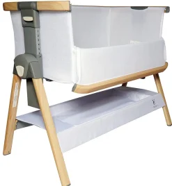 Venice Child California Dreaming Bedside Bassinet - White Wood