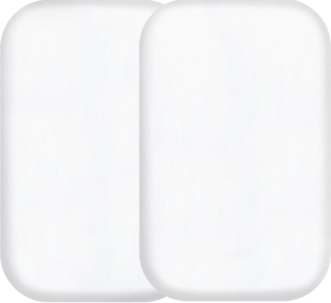 Venice Child Viscose from Bamboo Bassinet Sheets - Off White (2 Pack)