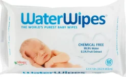 WaterWipes Baby Wipes, 60 ct