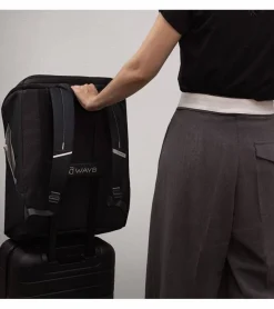 WAYB Pico Forward Facing Travel Car Seat + Carry Bag Bundle - Earth / Onyx