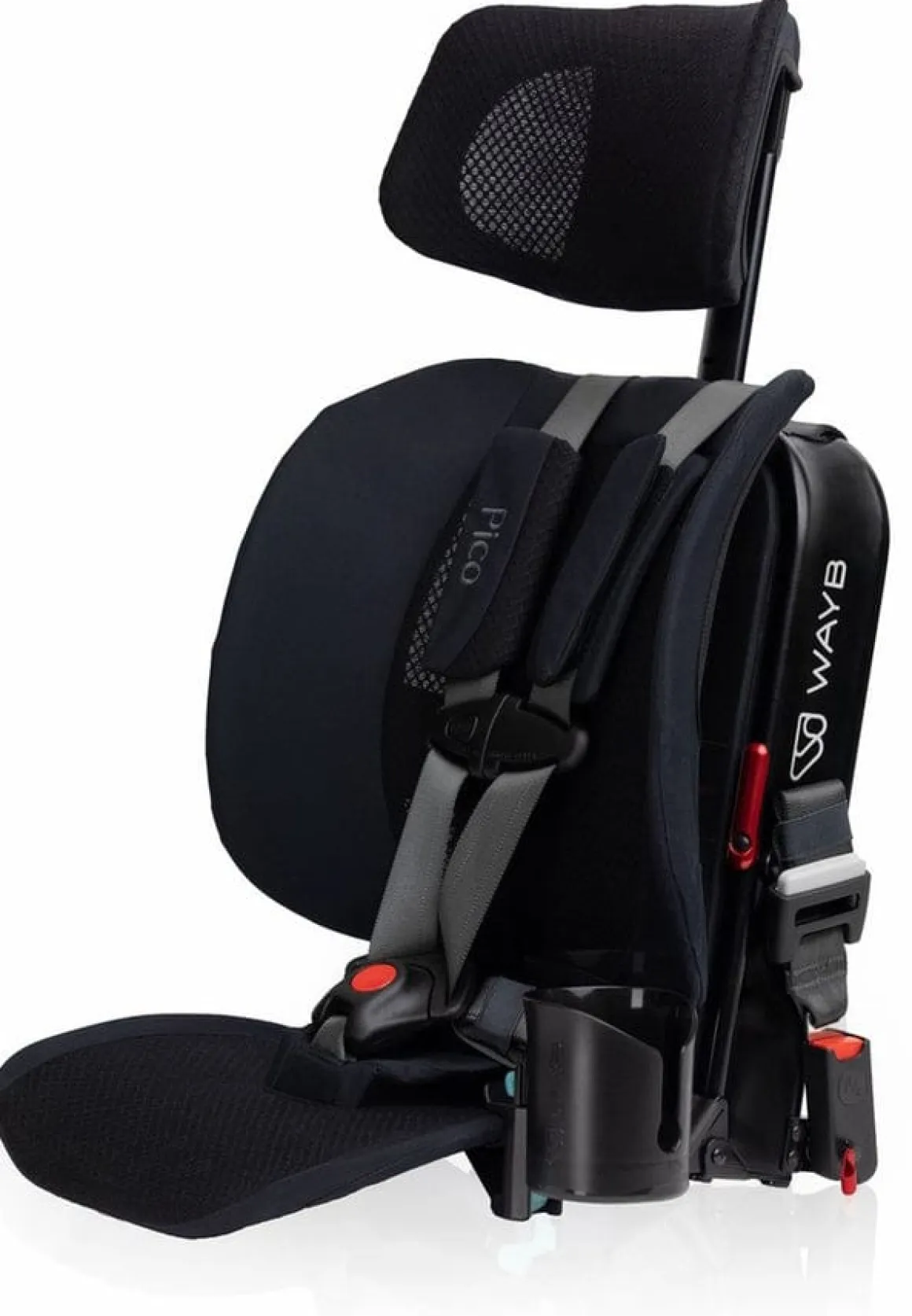 WAYB Pico Forward Facing Travel Car Seat + Essentials Bundle - Stardust / Onyx