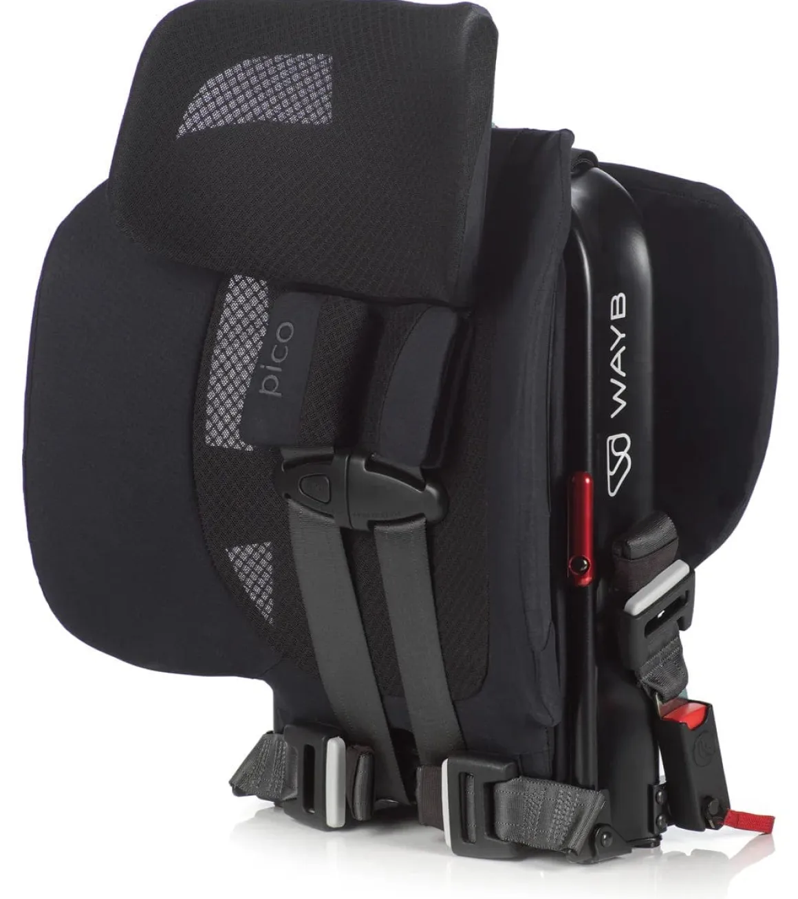 WAYB Pico Forward Facing Travel Car Seat - Jet (3 Pack)