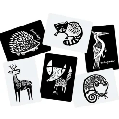 Wee Gallery Art Cards for Baby - Woodland Collection