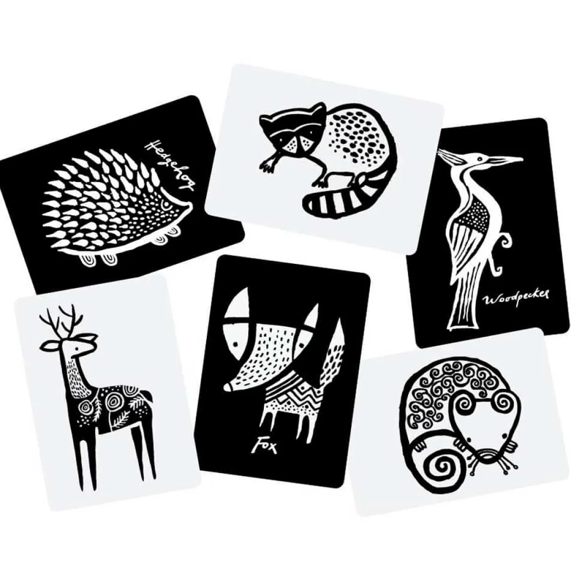 Wee Gallery Art Cards for Baby - Woodland Collection