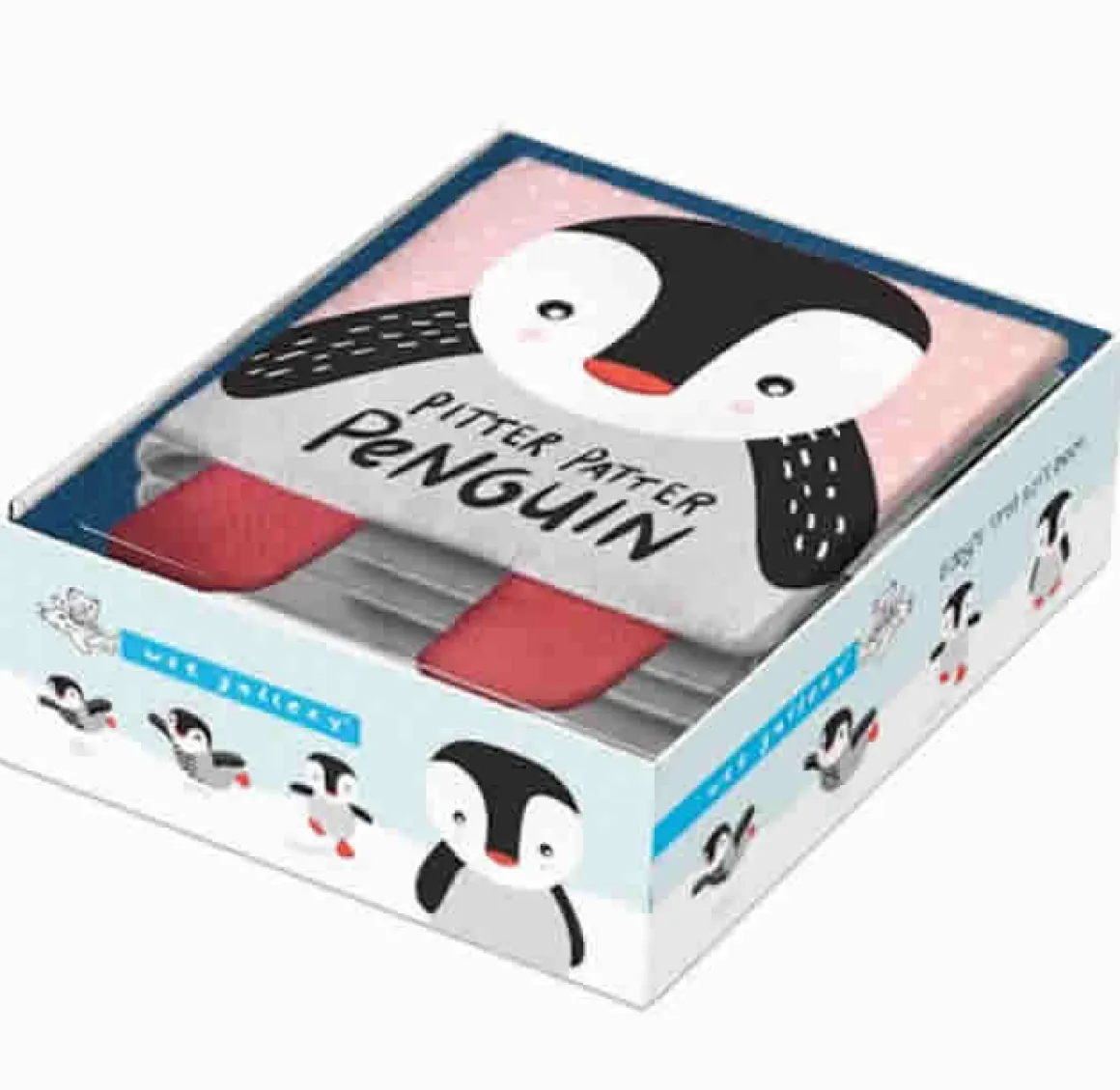 Wee Gallery Baby's First Soft Book - Pitter Patter Penguin