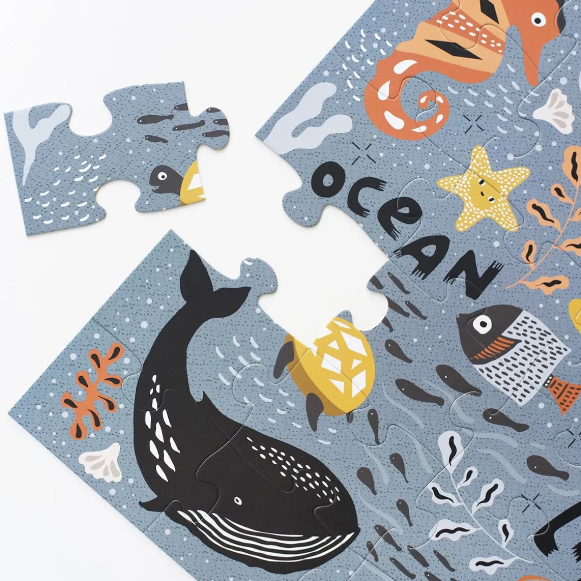 Wee Gallery Floor Puzzle - Ocean Life