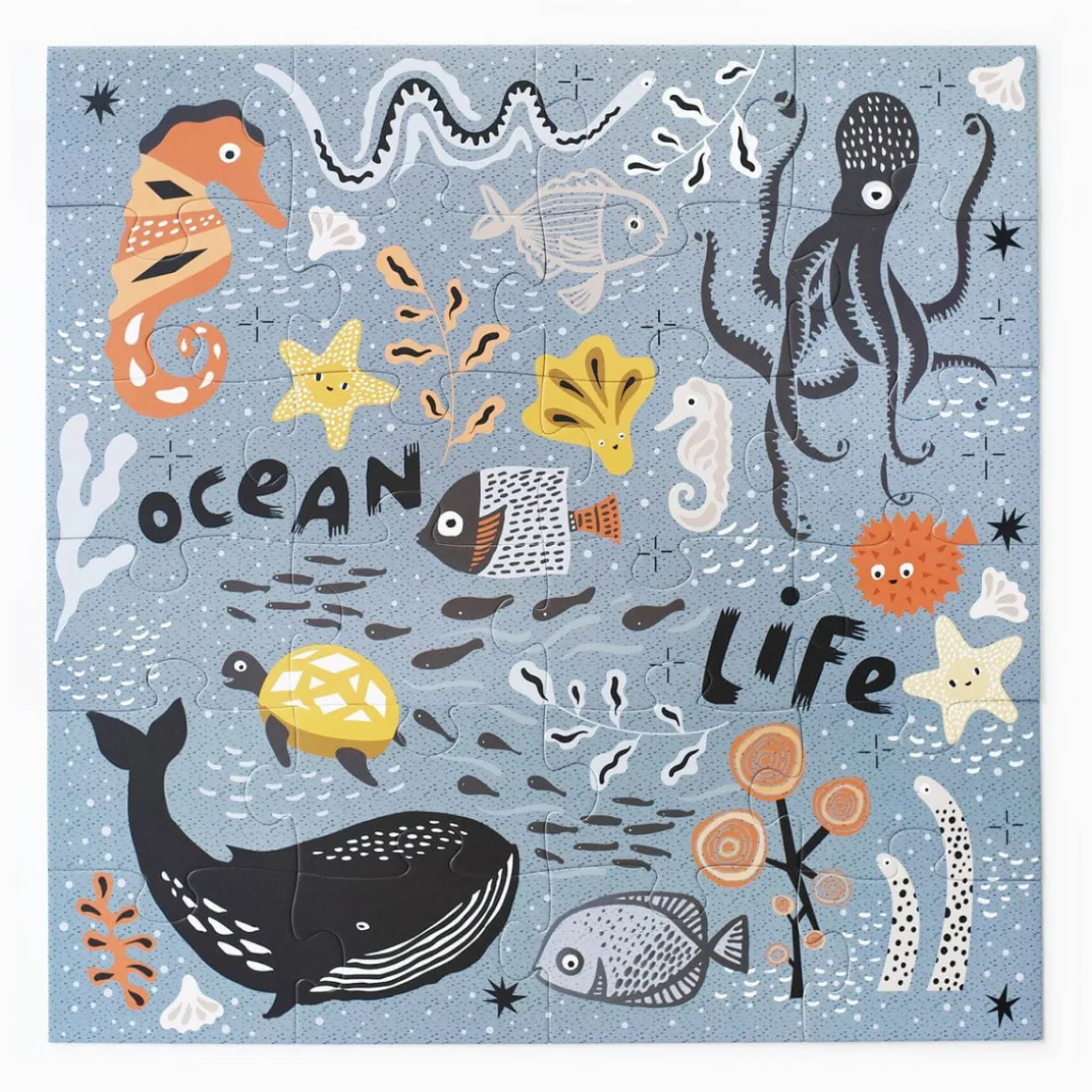 Wee Gallery Floor Puzzle - Ocean Life