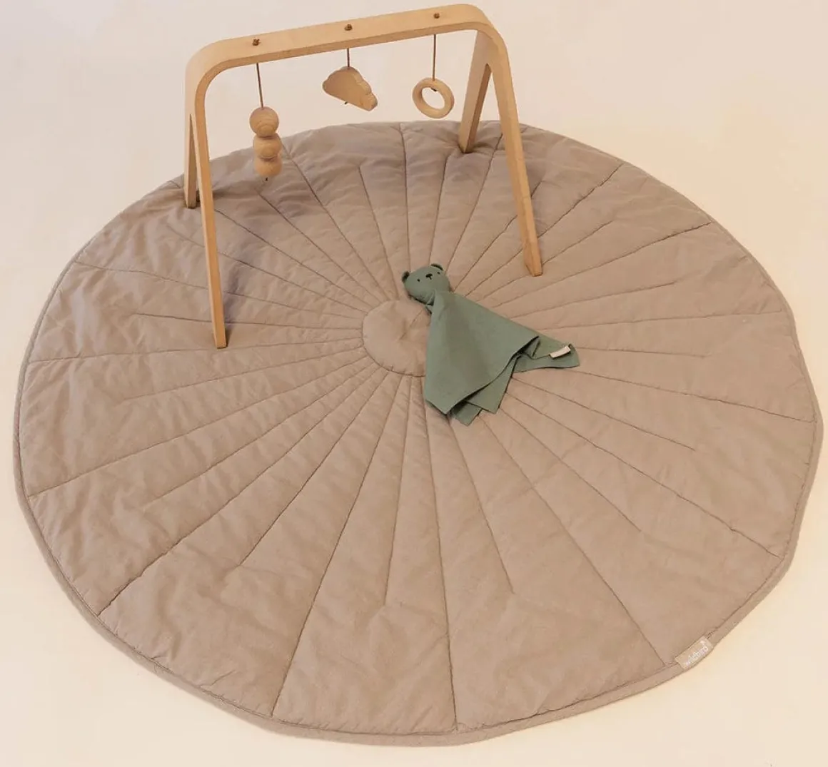WildBird Linen Quilted Playmat - Desert Lark / Acadian