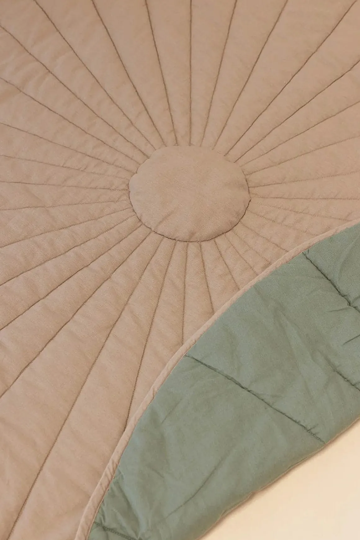 WildBird Linen Quilted Playmat - Desert Lark / Acadian