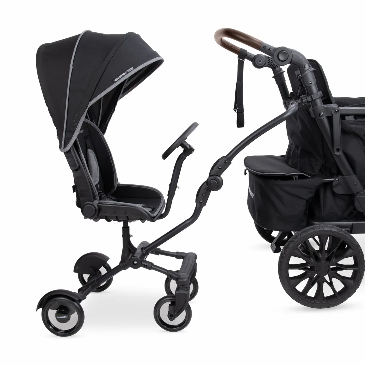 WonderFold Buddy Rider - Black