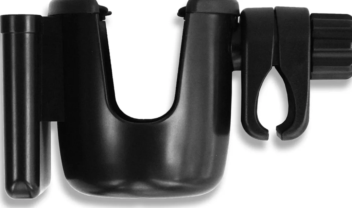 WonderFold 2-In-1 Cup & Phone Holder - Black (fits all wagons)