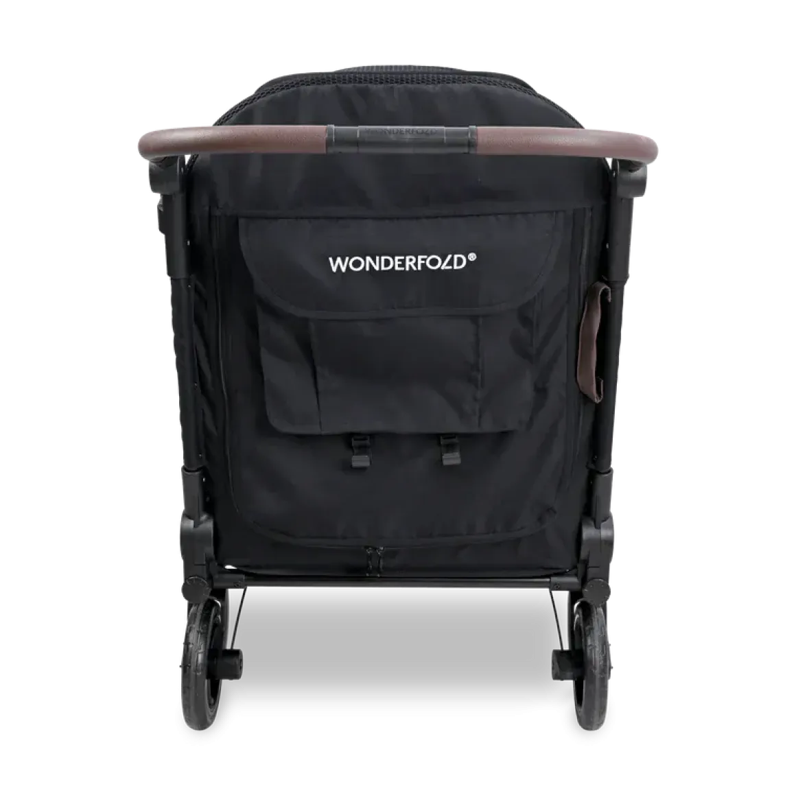 WonderFold Large Hudson Pet Stroller - Graphite Black
