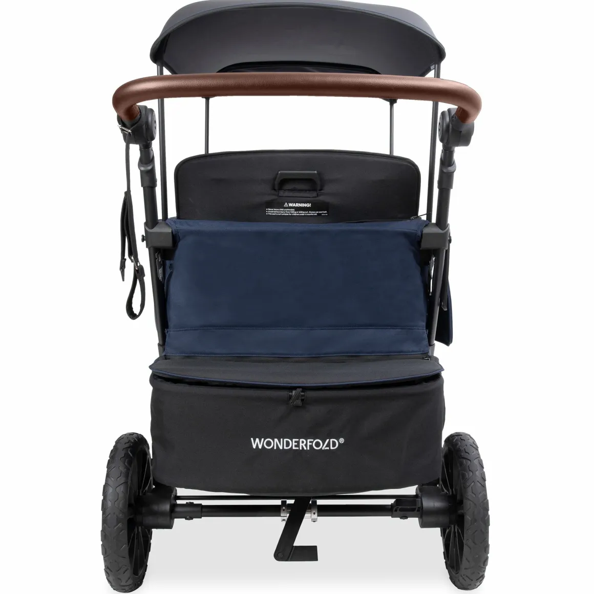 WonderFold L4 Quad (4 Seater) Stroller Wagon - Navy