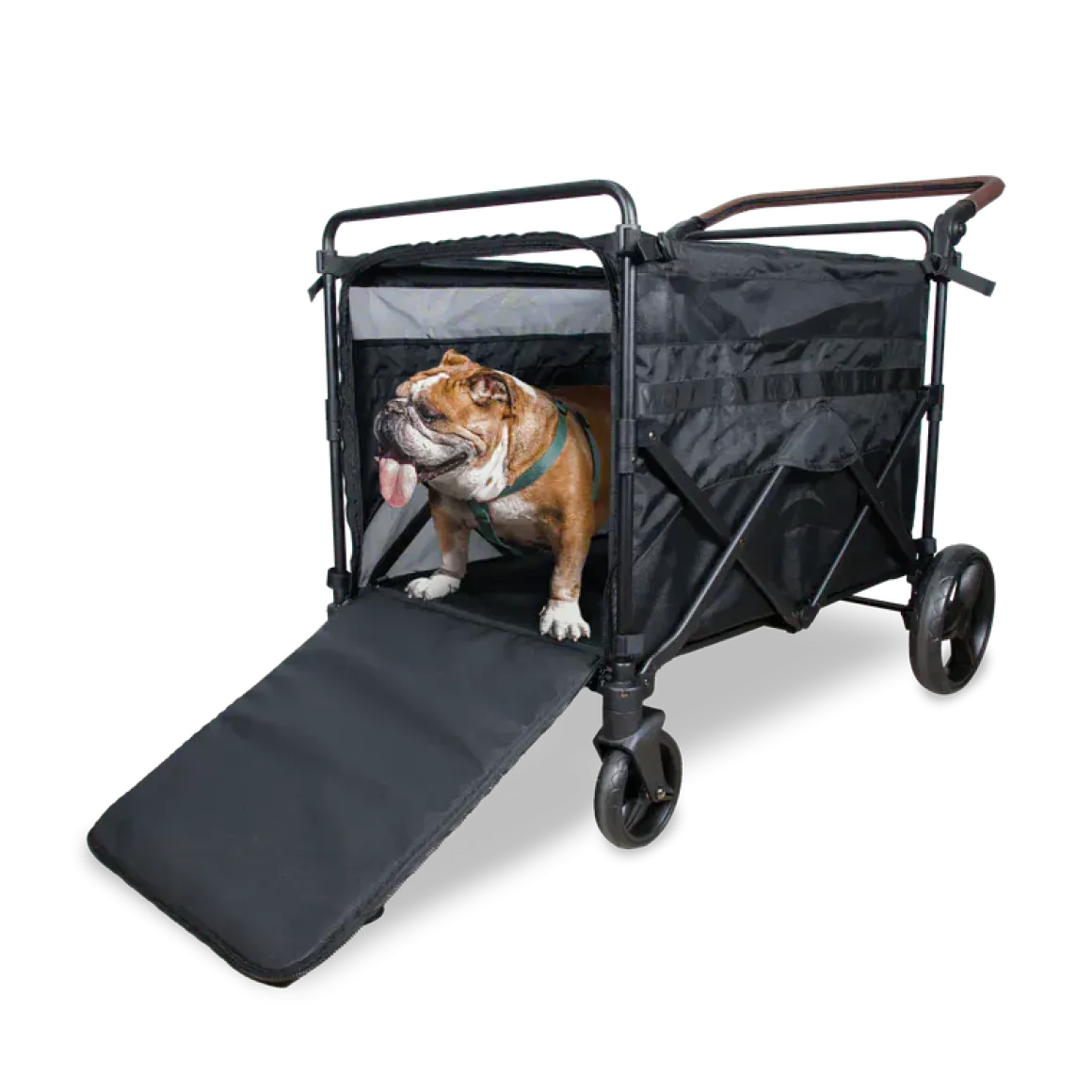 WonderFold Max Pet Stroller - Graphite Black