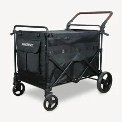 WonderFold Max Pet Stroller - Graphite Black