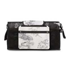WonderFold Small Parent Console With 2 Insulated Cup Holders - Van Gogh Sketches