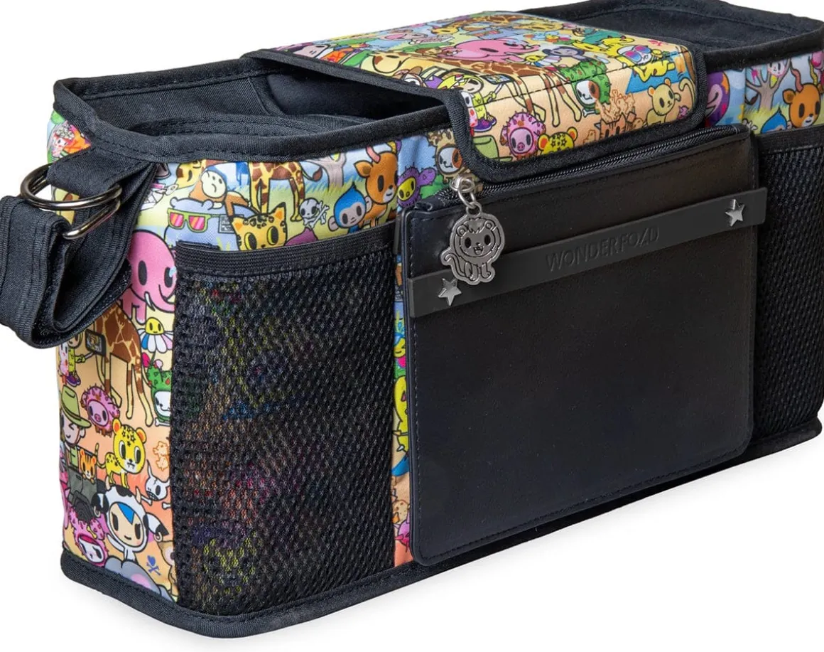 WonderFold Small Parent Console with 2 Insulated Cup Holders - Tokidoki Animalini