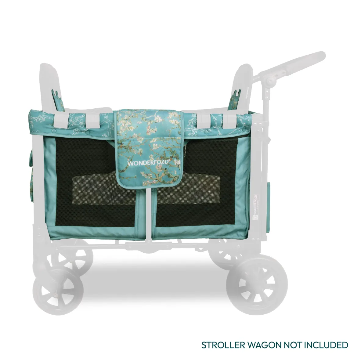 WonderFold W2 Elite/luxe Carriage Fabric - Van Gogh Almond Blossoms