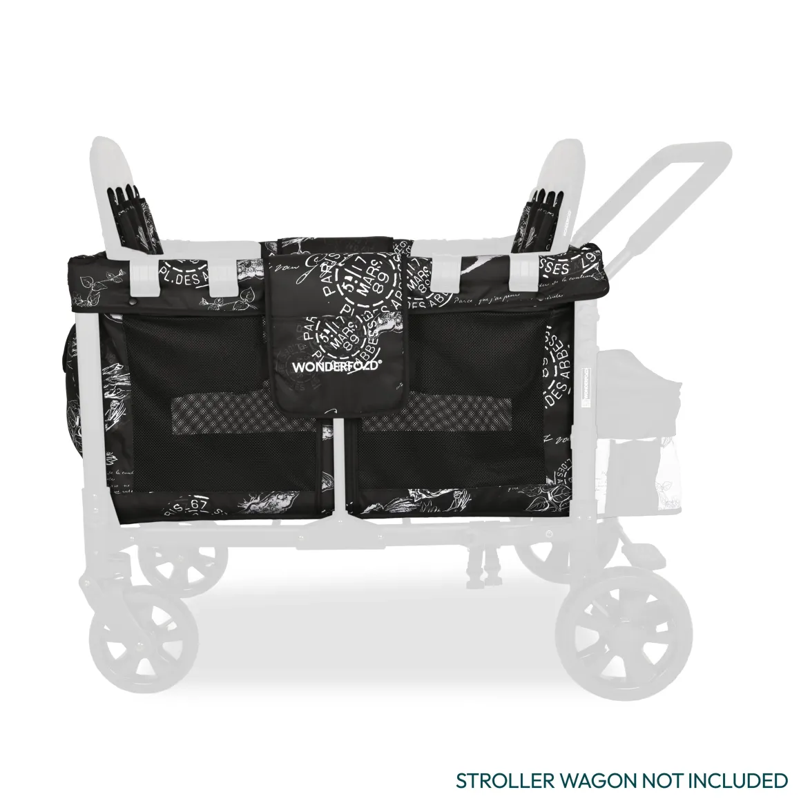 WonderFold W4 Elite/luxe Carriage Fabric - Van Gogh Sketches