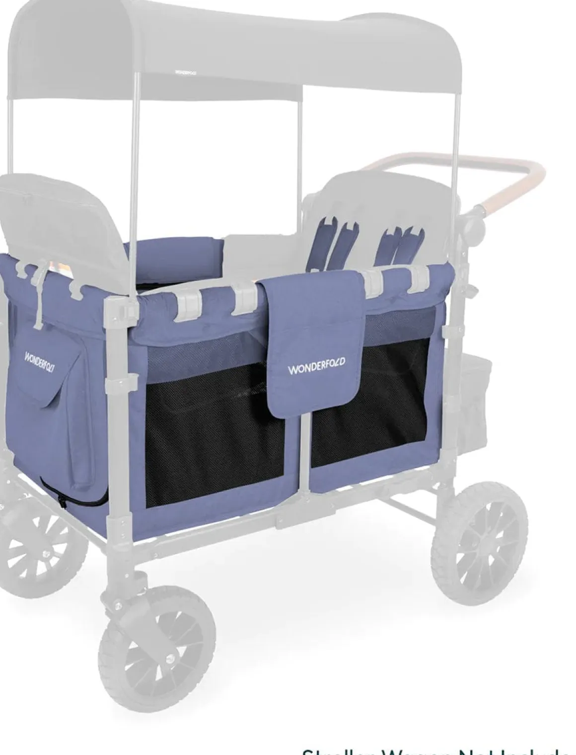 Wonderfold W4 Elite / Luxe Carriage Fabric - Storm Blue