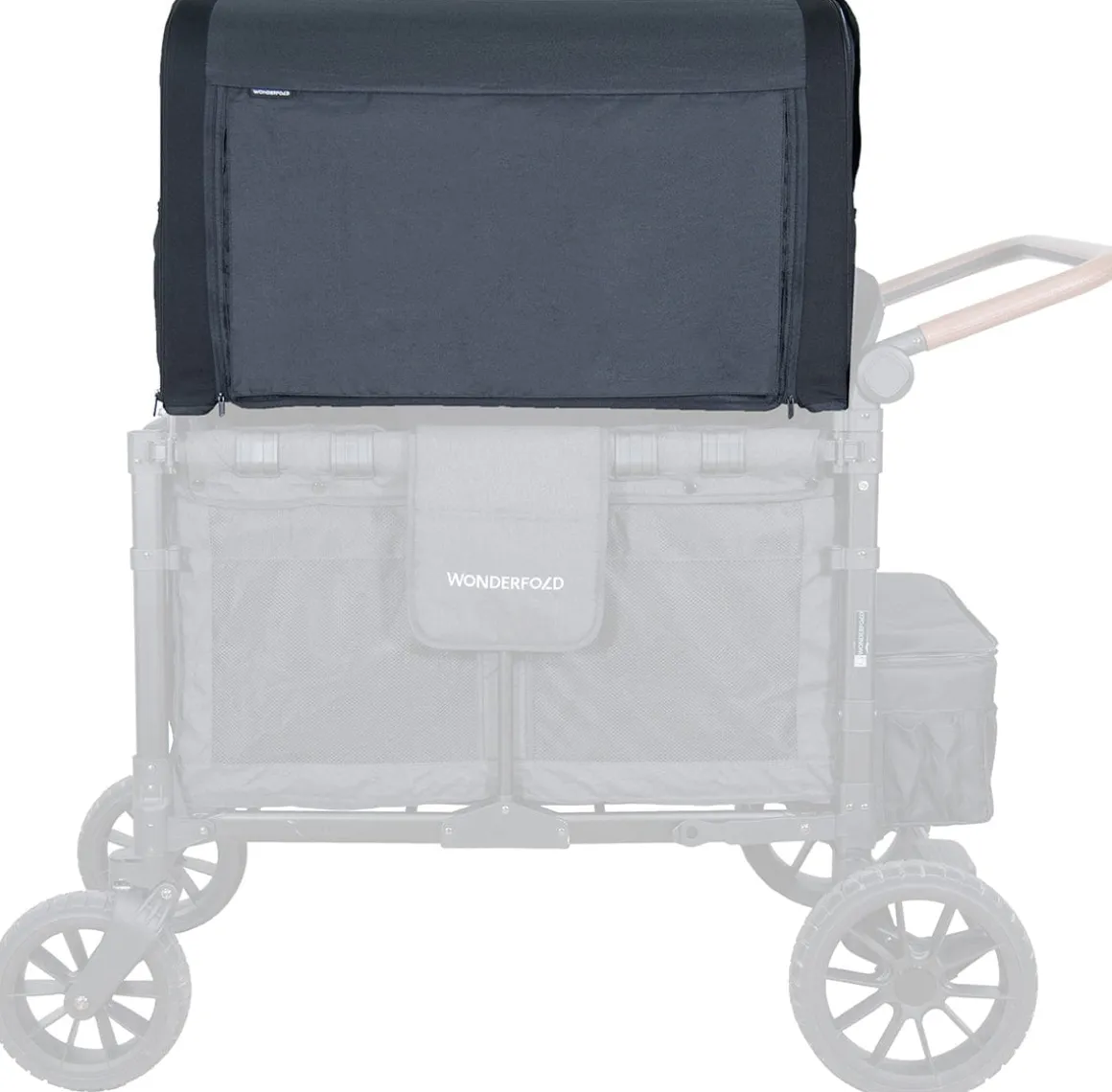 WonderFold W2 Elite / Luxe Flex Canopy - Black