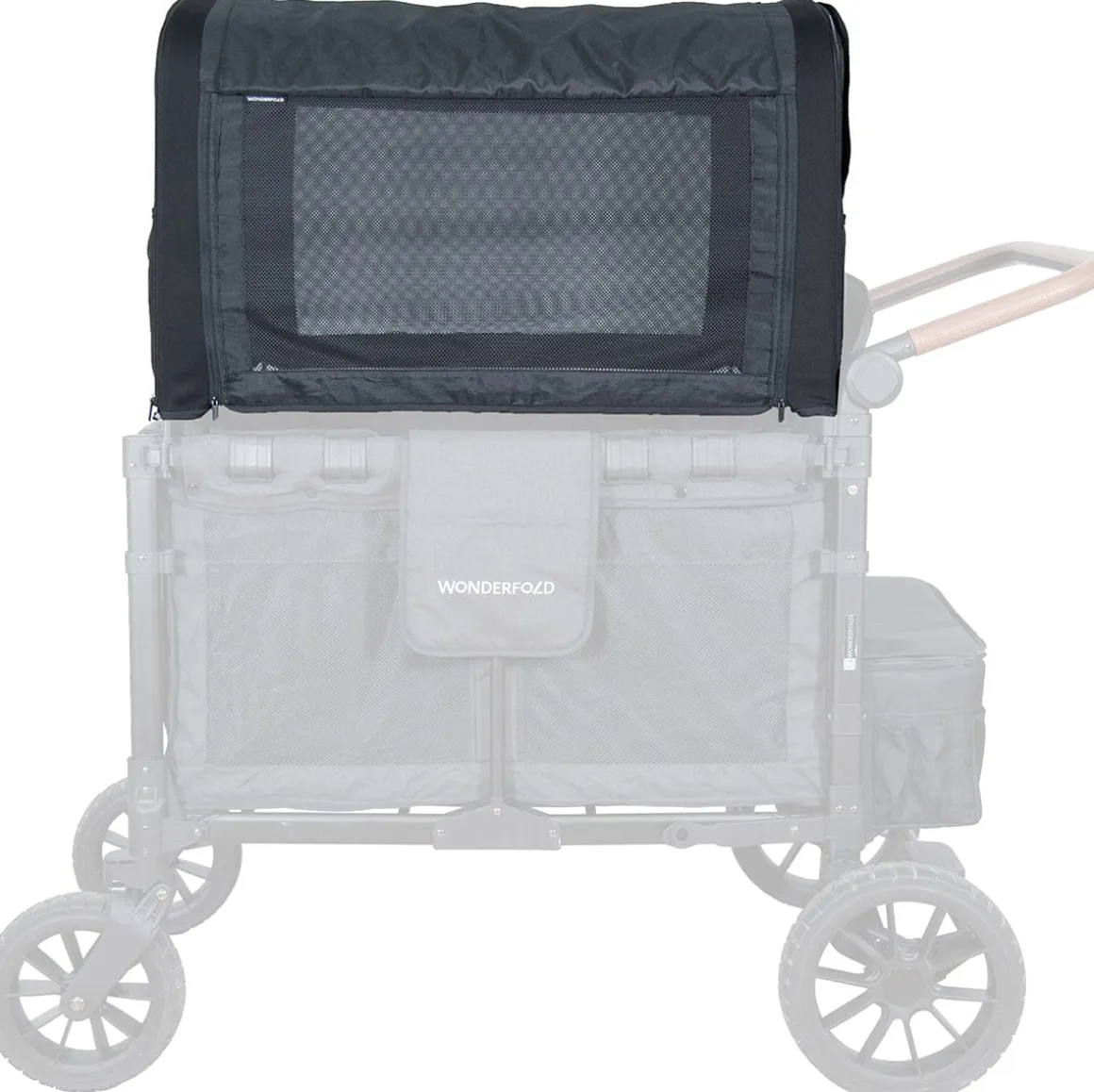WonderFold W4 Elite / Luxe Flex Canopy - Black
