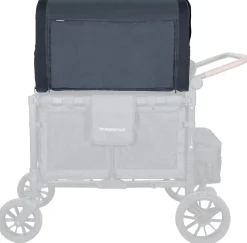 WonderFold W4 Elite / Luxe Flex Canopy - Black
