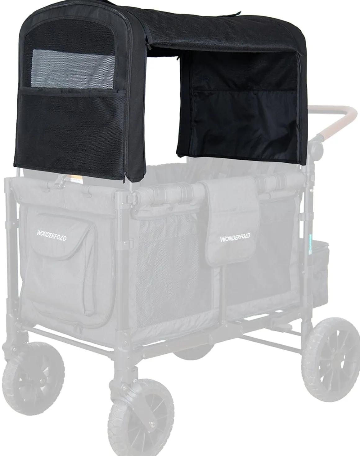 WonderFold W4 Elite / Luxe Flex Canopy - Black