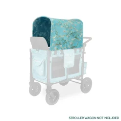 WonderFold W2 Elite/luxe Panoramic Canopy - Van Gogh Almond Blossoms
