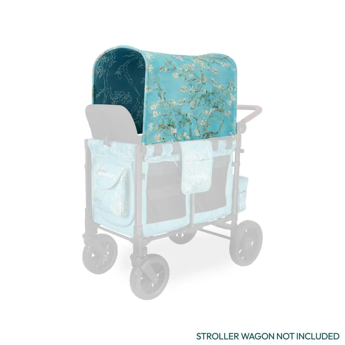 WonderFold W2 Elite/luxe Panoramic Canopy - Van Gogh Almond Blossoms