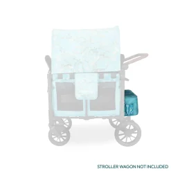 WonderFold W2 Elite/luxe Rear Basket - Van Gogh Almond Blossoms