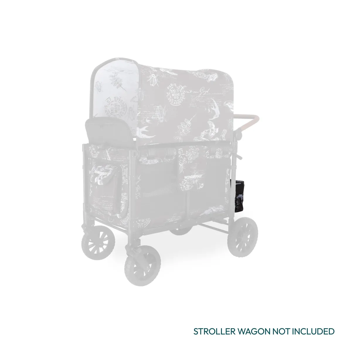 WonderFold W2 Elite/luxe Rear Basket - Van Gogh Sketches