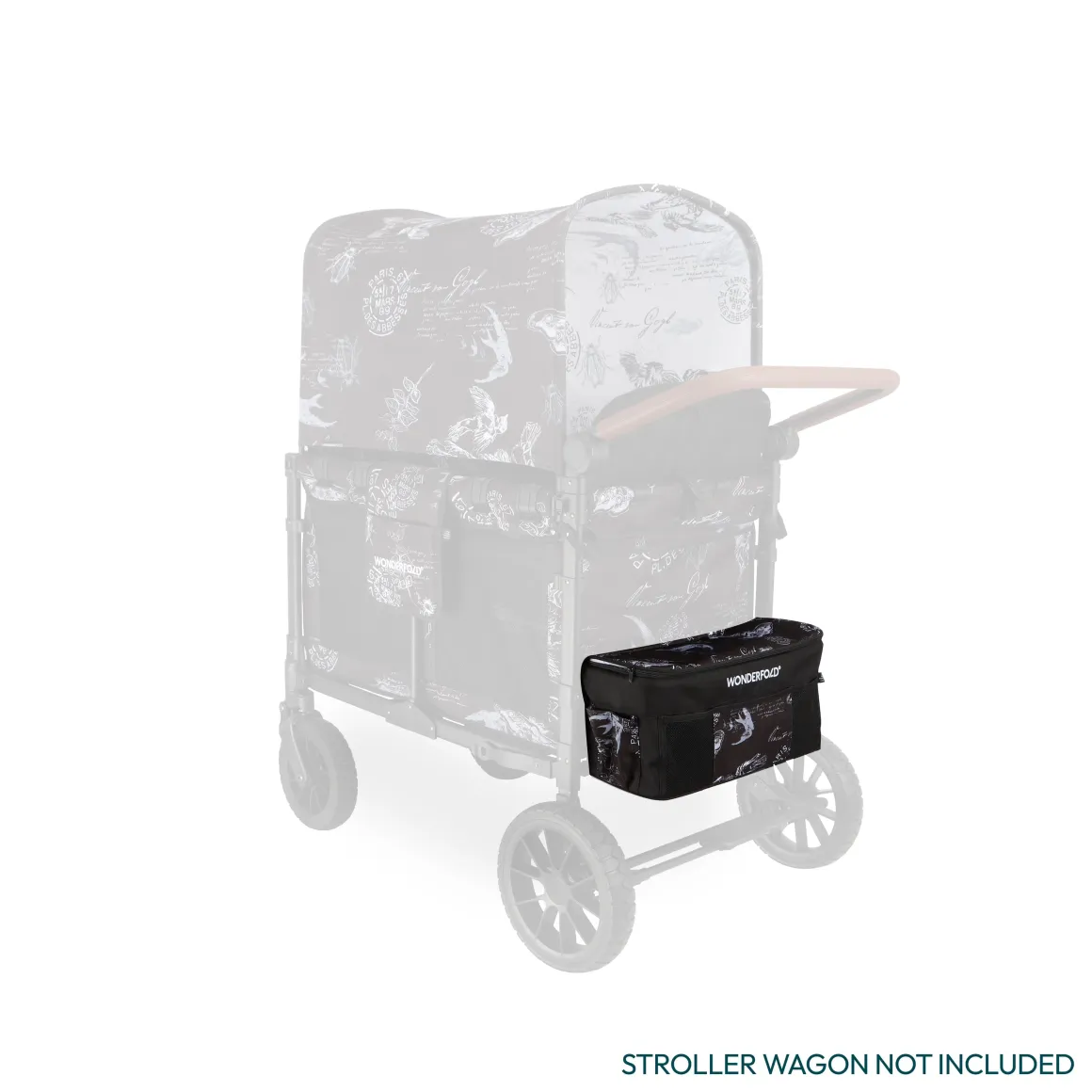 WonderFold W4 Elite/luxe Rear Basket - Van Gogh Sketches