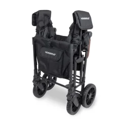 WonderFold W4 Luxe Pro (4 Seater) Stroller Wagon - Jet Black