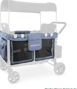WonderFold W4 Original Carriage Fabric - Storm Blue