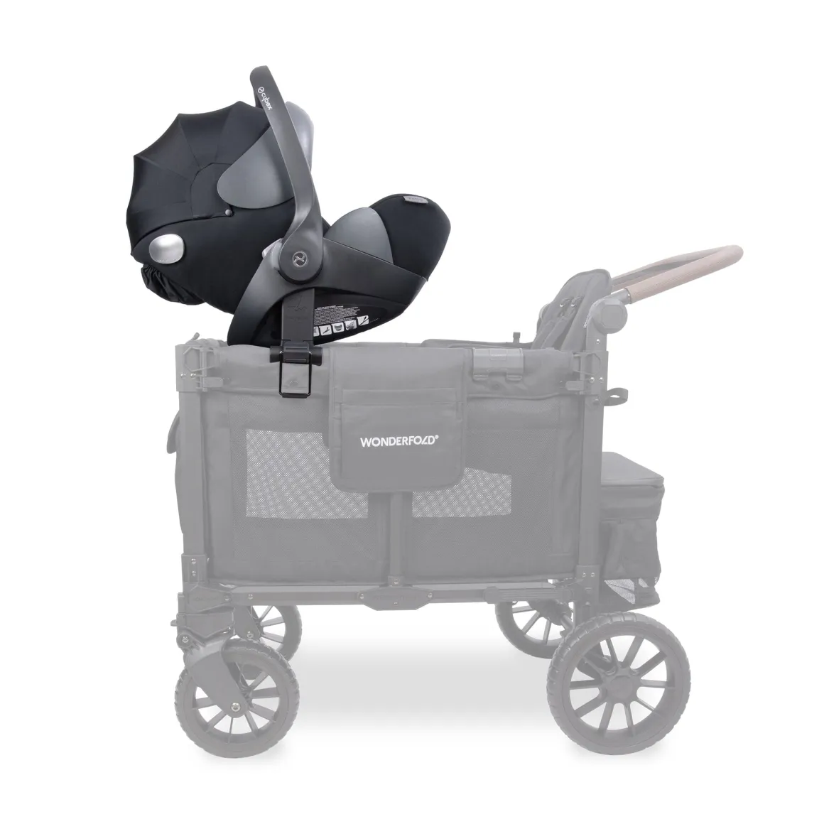 WonderFold W2 Pro Series Car Seat Adapter - Cybex, Nuna, Maxi-Cosi