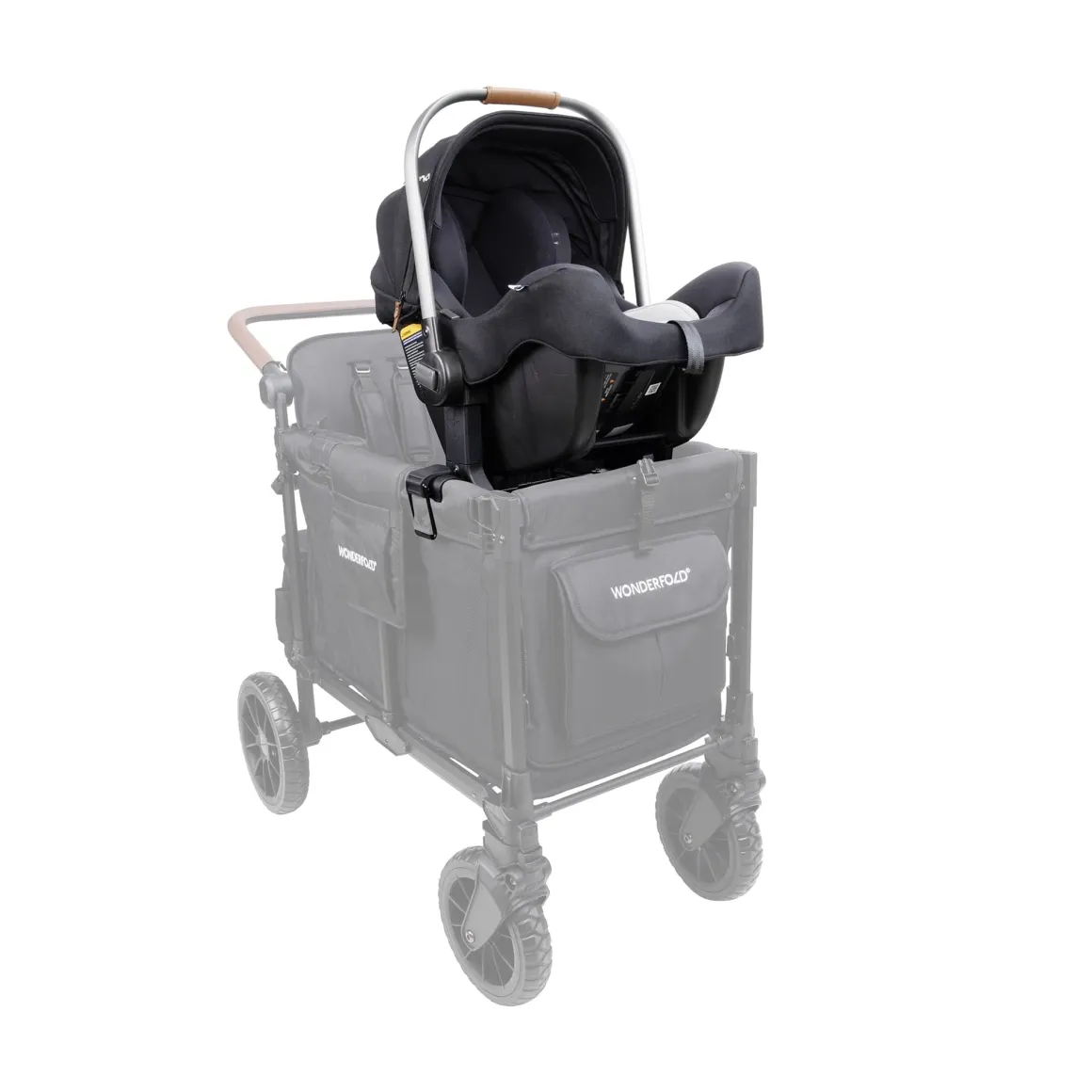 WonderFold W2 Pro Series Car Seat Adapter - Cybex, Nuna, Maxi-Cosi