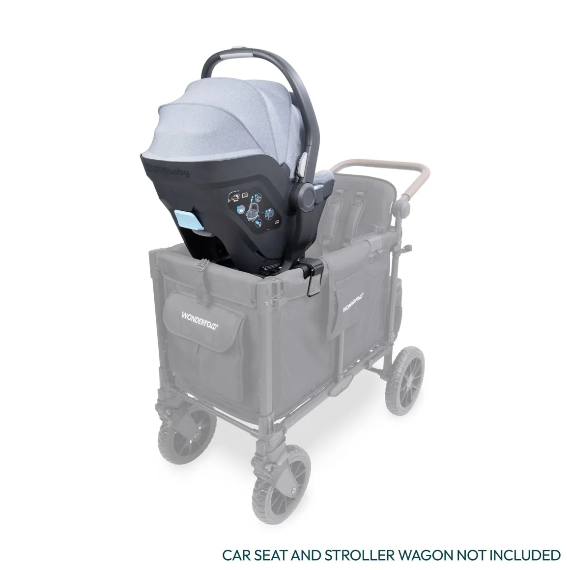 WonderFold W2 Pro Series Car Seat Adapter - UPPAbaby