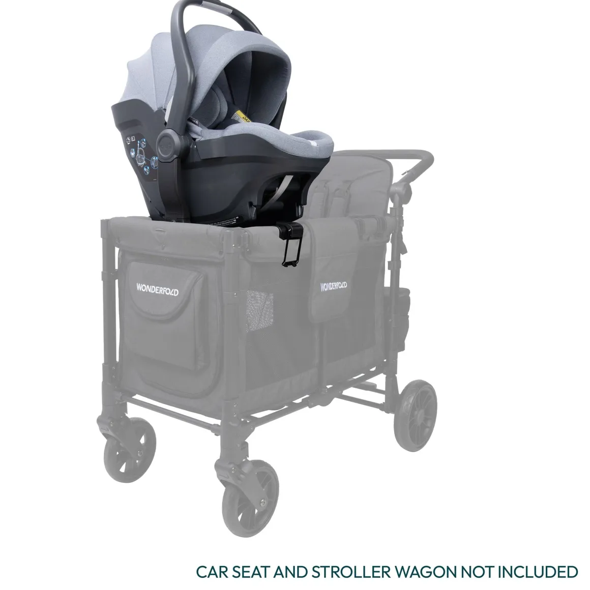 WonderFold W2 Series Car Seat Adapter - UPPAbaby