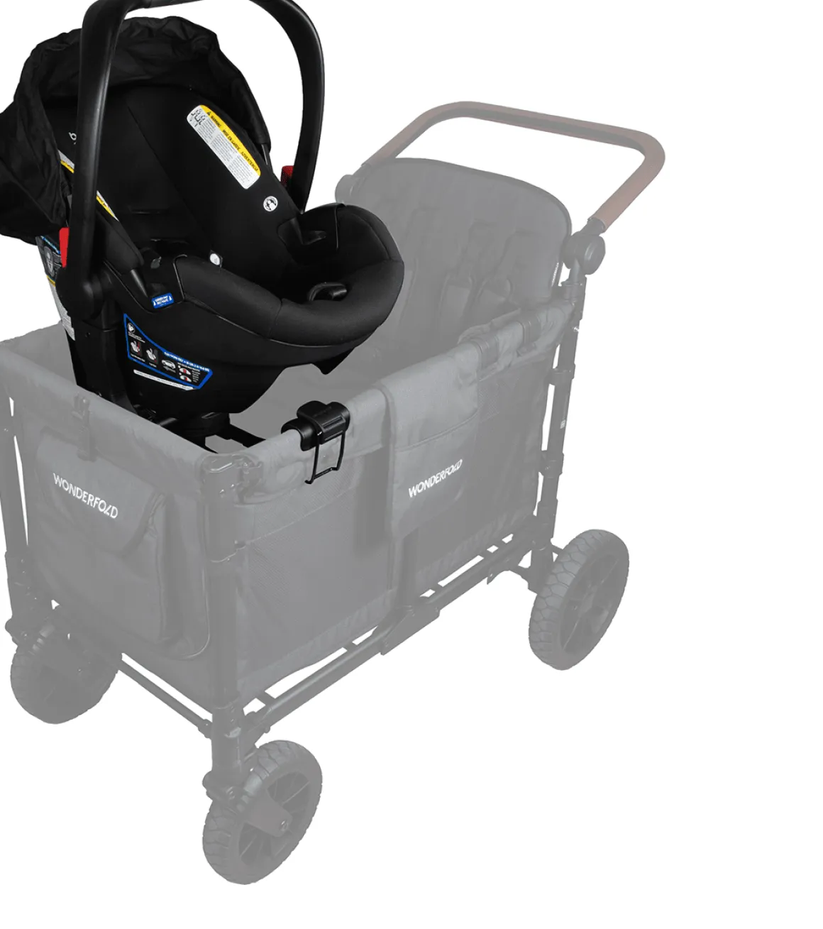 WonderFold W4 Series Car Seat Adapter - Britax